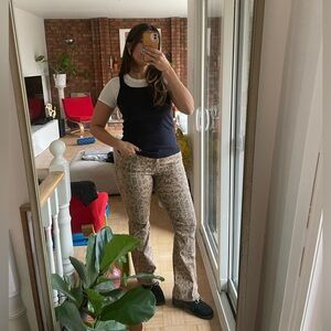 Y2K Snake print pants